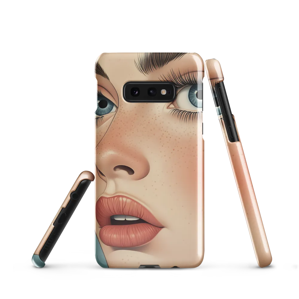 Whispers of Serenity | Phone Case |  S10e | Snap Case | Glossy
