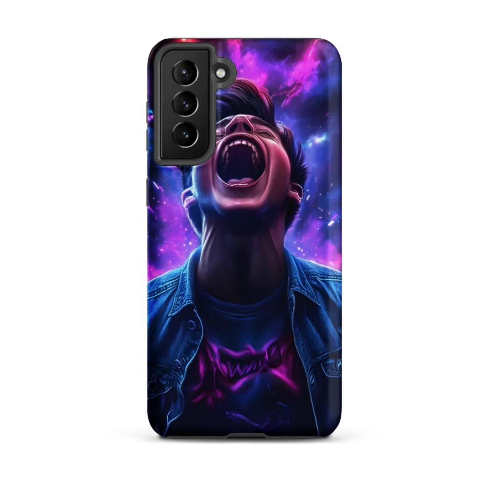 Cosmic Scream | Phone Case |  S21 Plus | Tough Case | Matte
