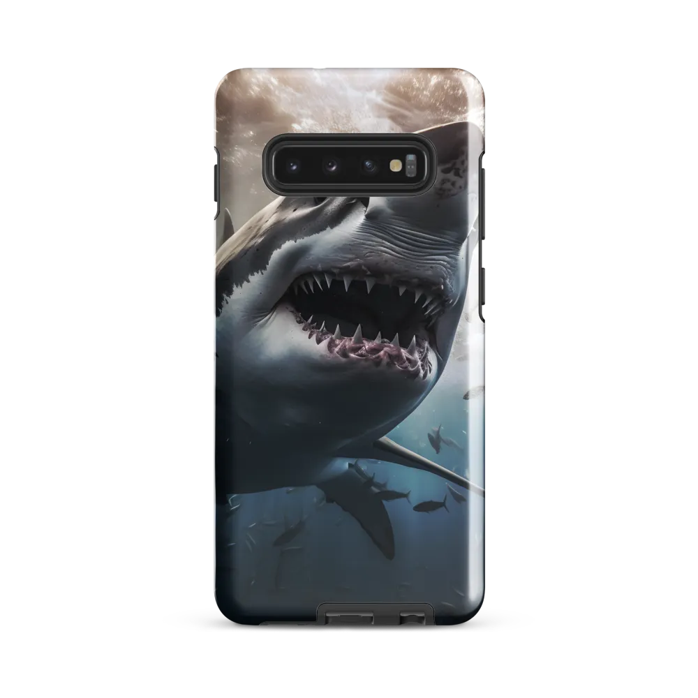 The Apex Predator: An Underwater Encounter | Phone Case |  S10 Plus | Tough Case | Glossy