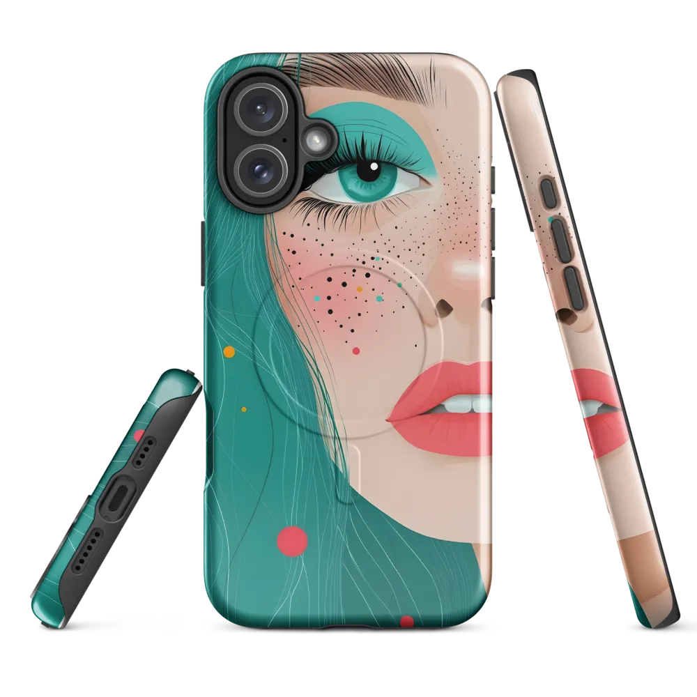 A Playful Portrait: Turquoise Temptation