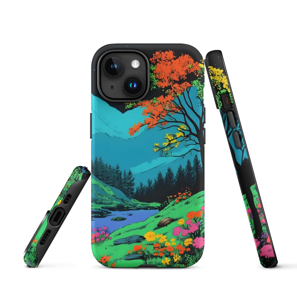Neon Dreams: A Vibrant Landscape