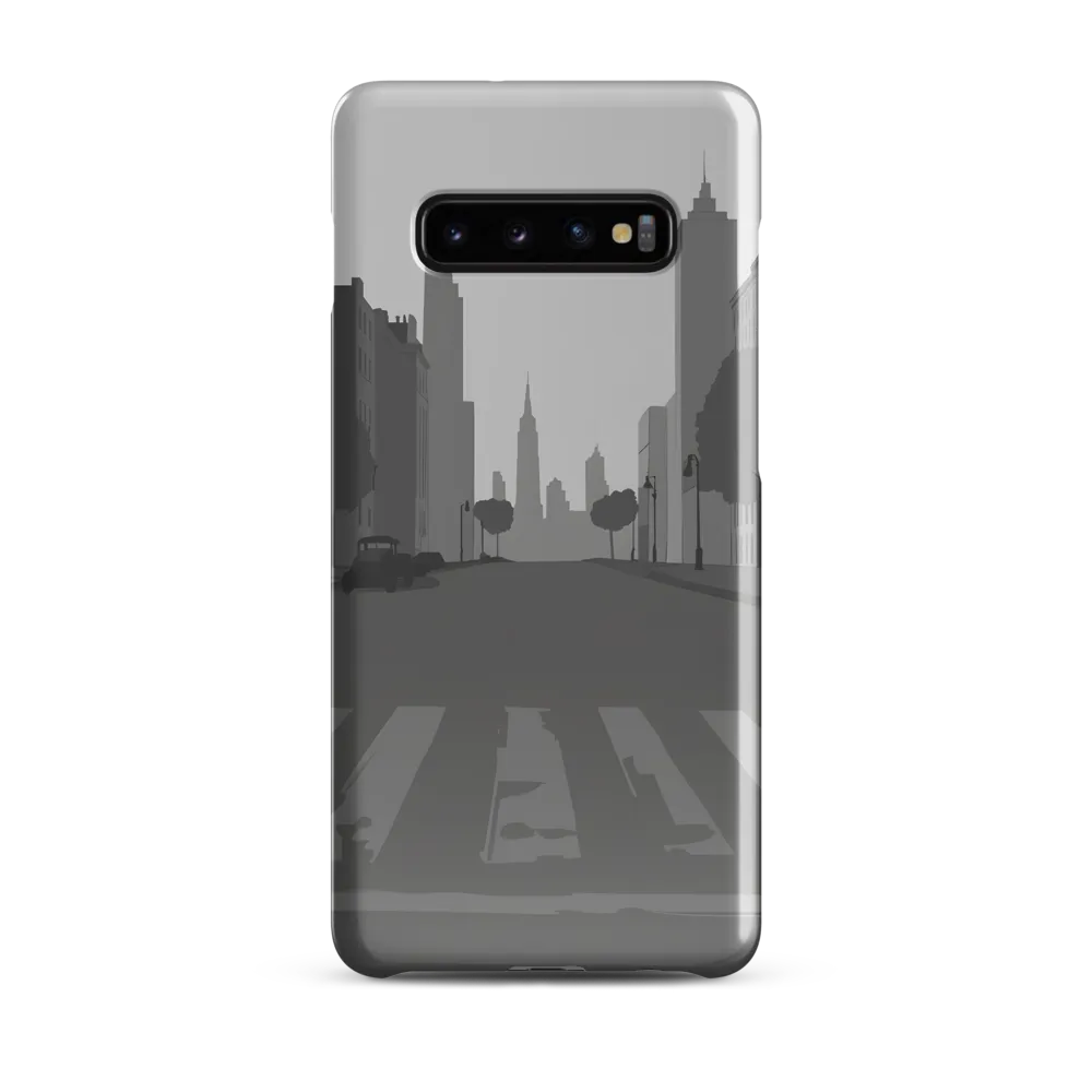 Nostalgic Cityscape | Phone Case |  S10 Plus | Snap Case | Glossy