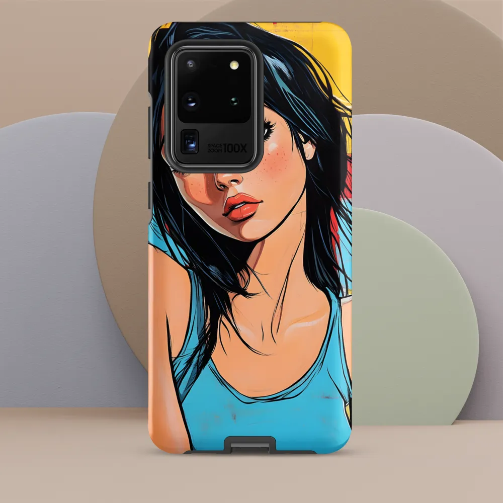 Vibrant Portrait of Modern Youth