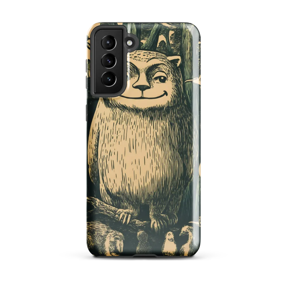 Forest Guardian: A Whimsical Encounter