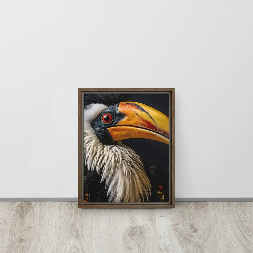 Majestic Hornbill Portrait