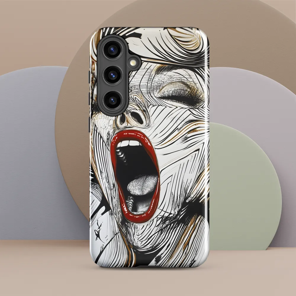 The anguished scream