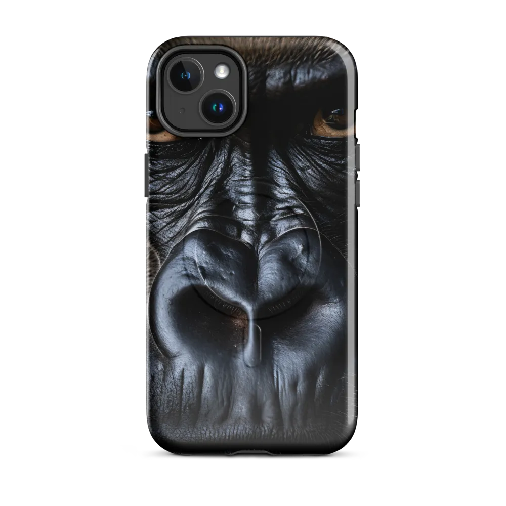 Gaze of the Wild: A Gorilla's Portrait