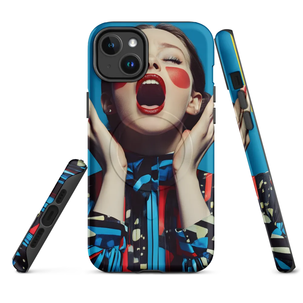 Echoes of Expression | Phone Case |  14 Plus | MagSafe® Tough Case | Matte