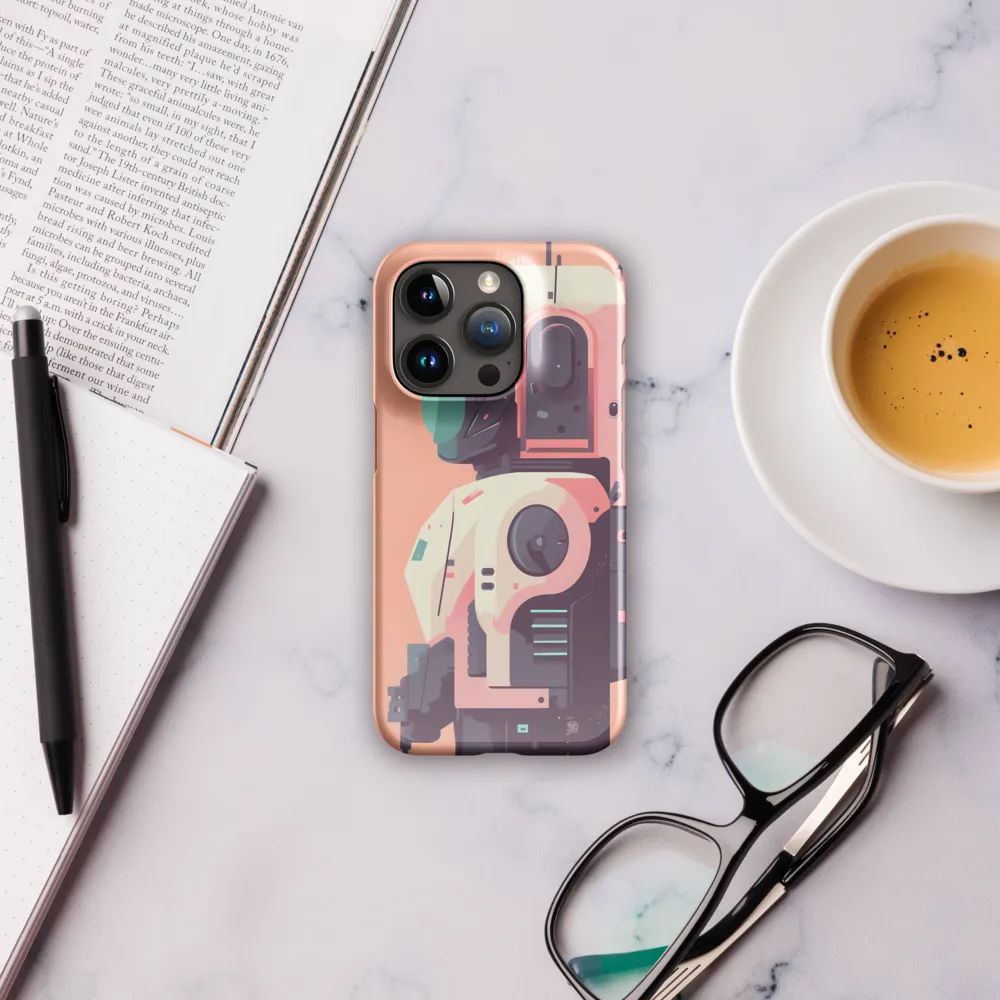 Futuristic Astronaut Bot | Phone Case |  15 Pro | Snap Case | Glossy
