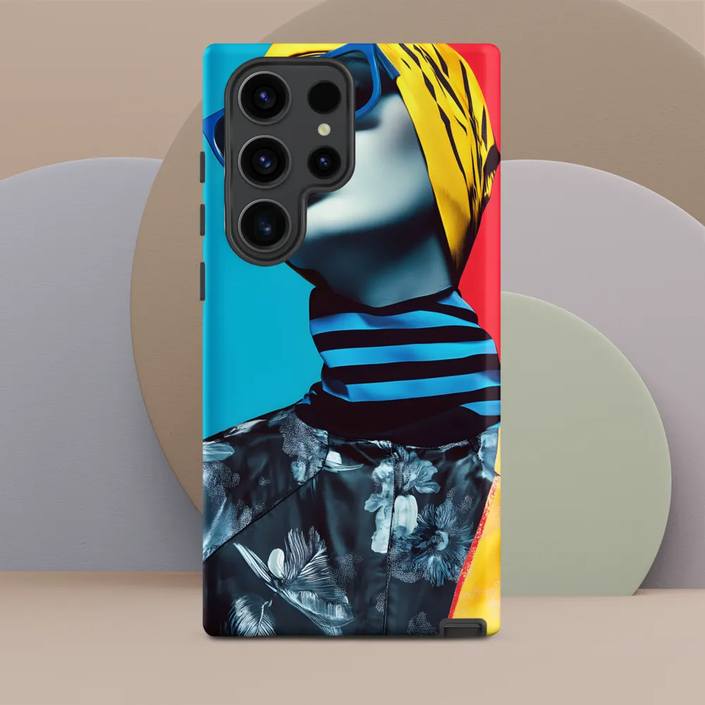 Vibrant Elegance in Modern Fashion | Phone Case |  S23 Ultra | Tough Case | Matte