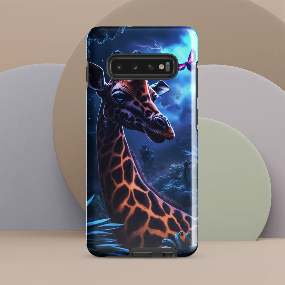 Mystical Giraffe in Twilight Jungle | Phone Case |  S10 Plus | Tough Case | Glossy