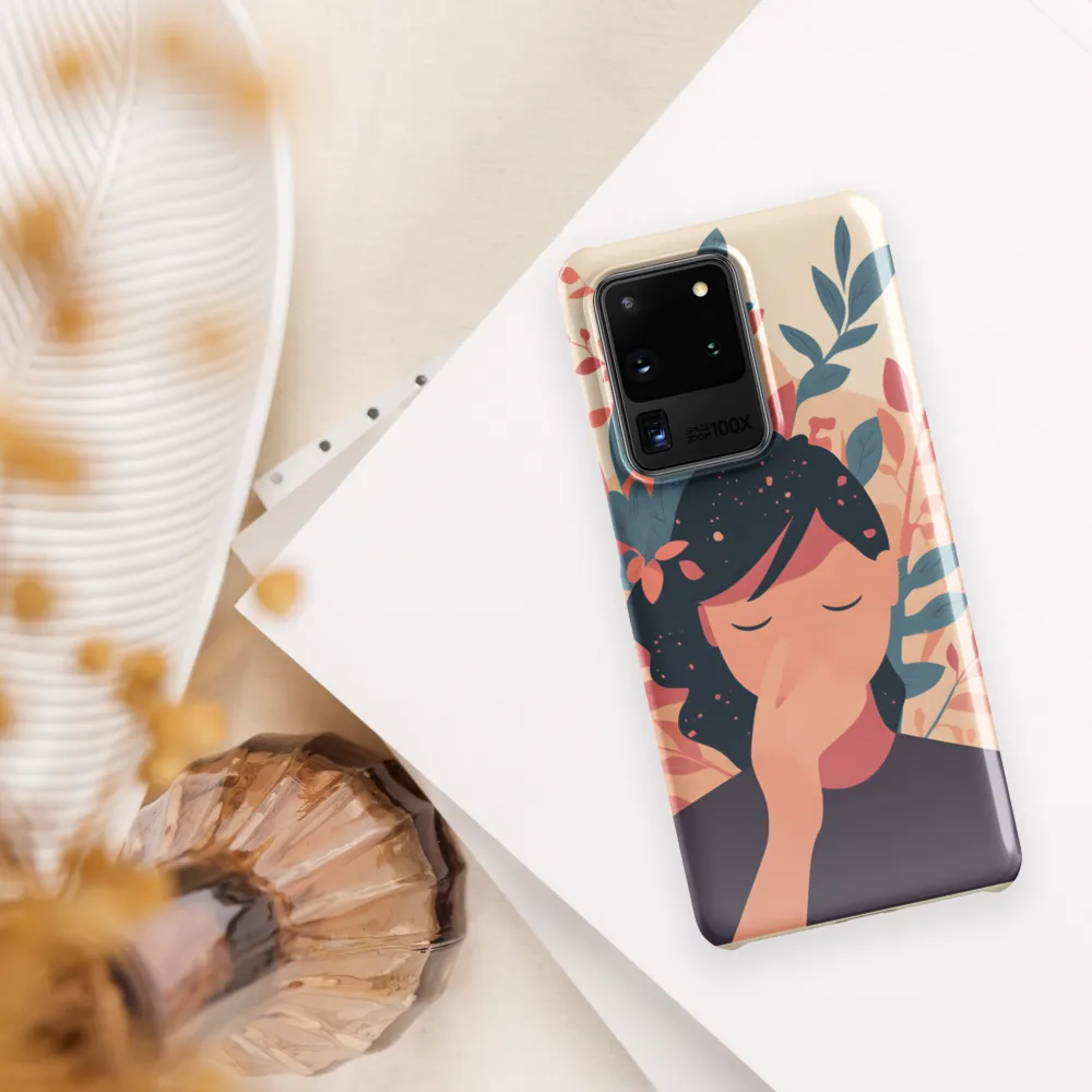 Whispers of Nature: A Serene Contemplation | Phone Case |  S20 Ultra | Snap Case | Glossy