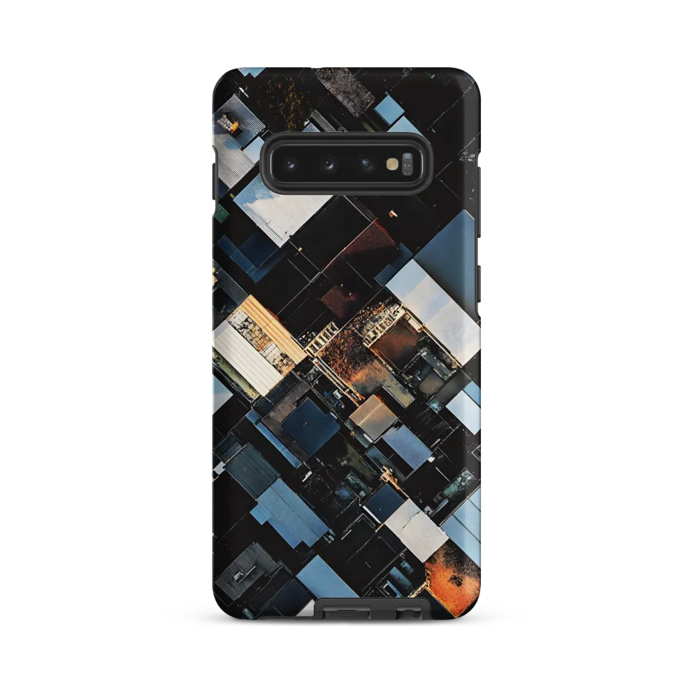 Urban Mosaic from Above