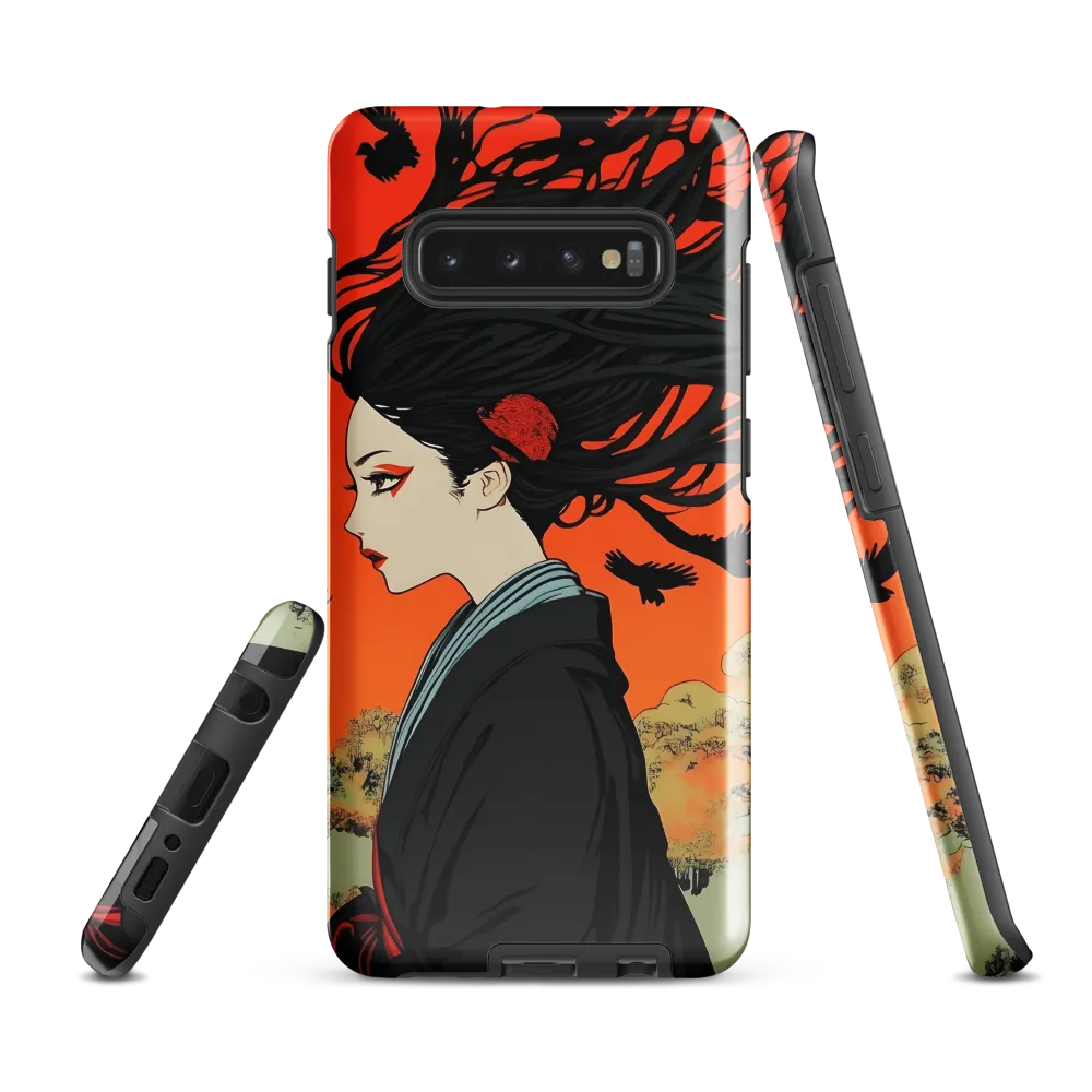 Whispers of Shadows | Phone Case |  S10 Plus | Tough Case | Glossy