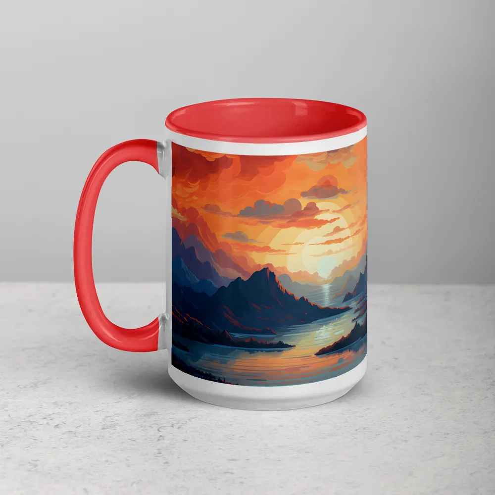 Ethereal Evening: A Digital Dusk