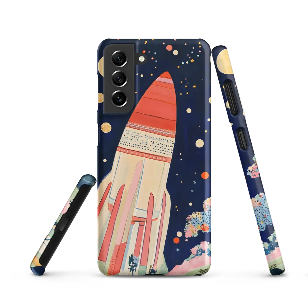 Cosmic Dreams: The Rocket's Journey