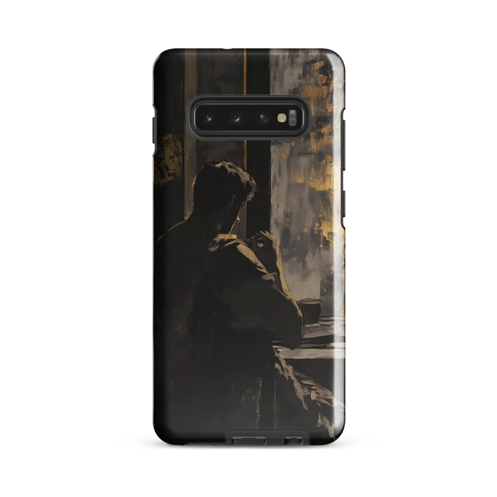 Reflections in Gold | Phone Case |  S10 Plus | Tough Case | Glossy