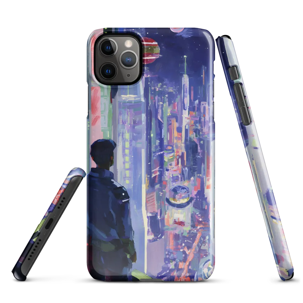 Glimpses of a Neon Future | Phone Case |  11 Pro Max | Snap Case | Glossy