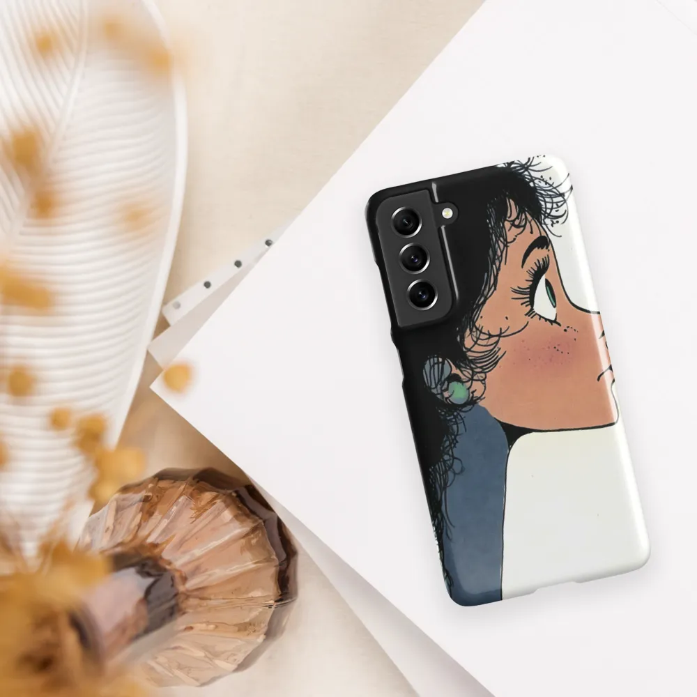 Whispers of Contemplation | Phone Case |  S21 FE | Snap Case | Glossy