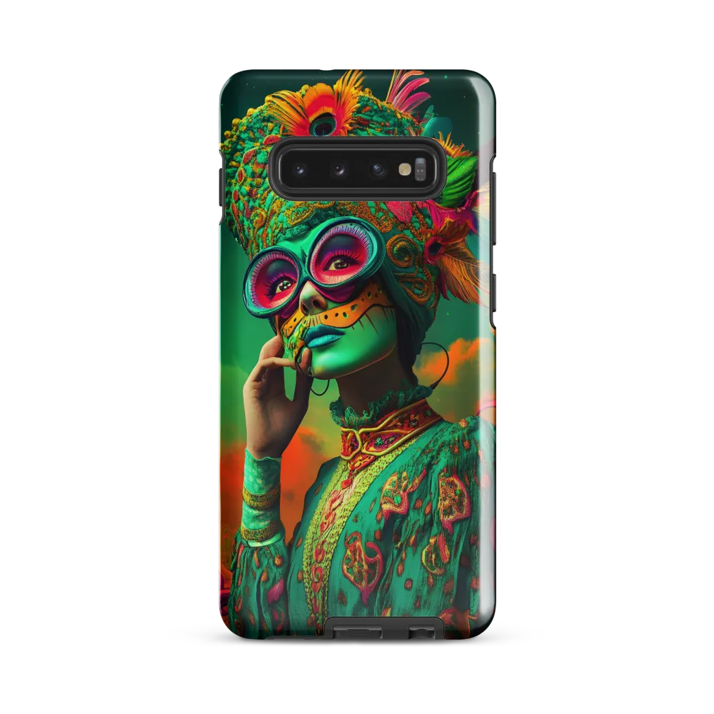 A Celebration of Color and Fantasy | Phone Case |  S10 Plus | Tough Case | Glossy