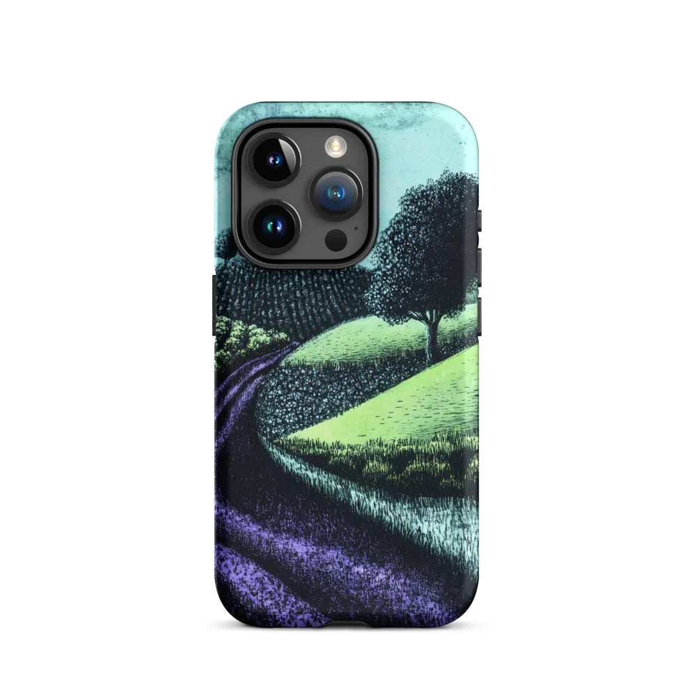 Winding Serenity: A Modern Landscape
