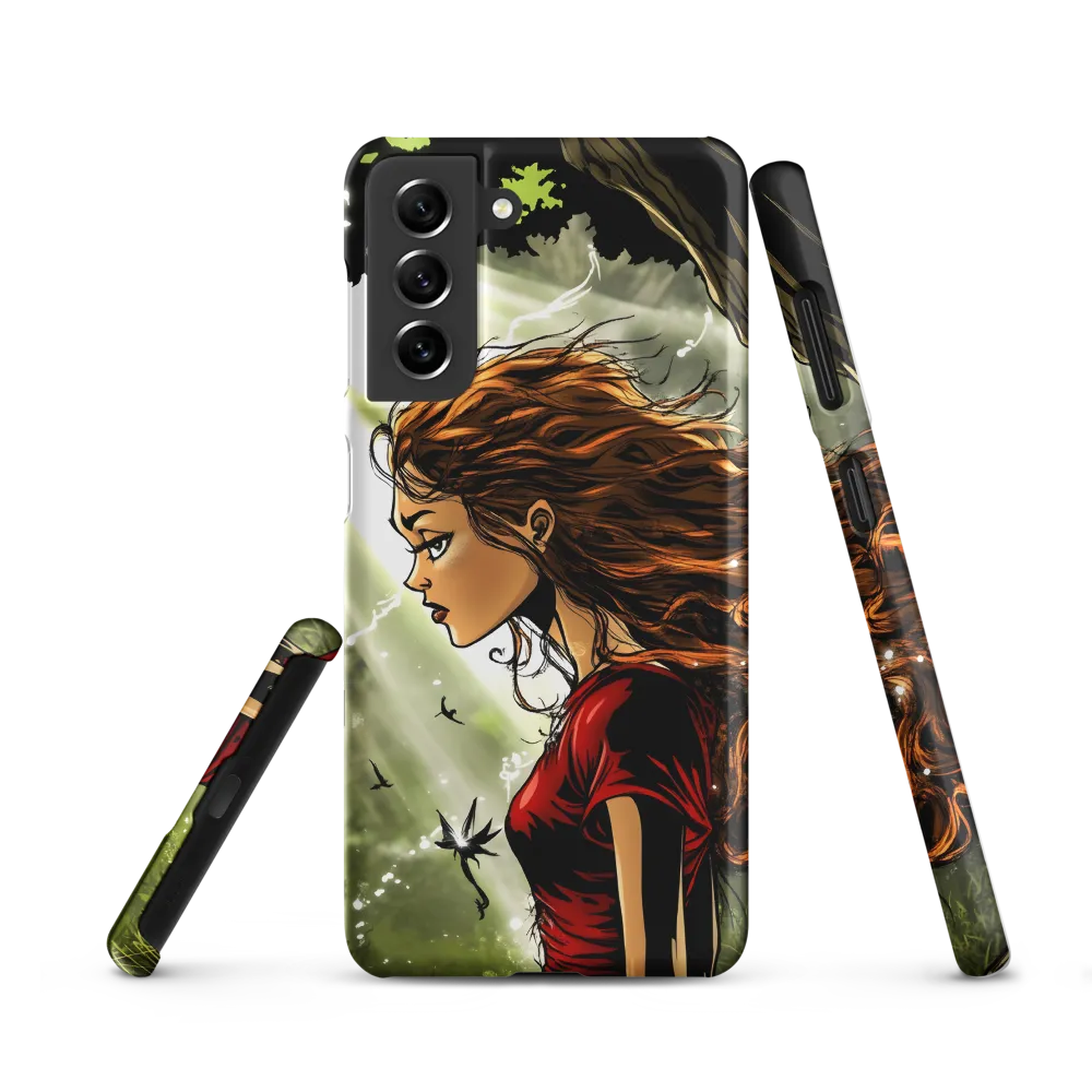 Whispers of Enchantment | Phone Case |  S21 | Snap Case | Matte