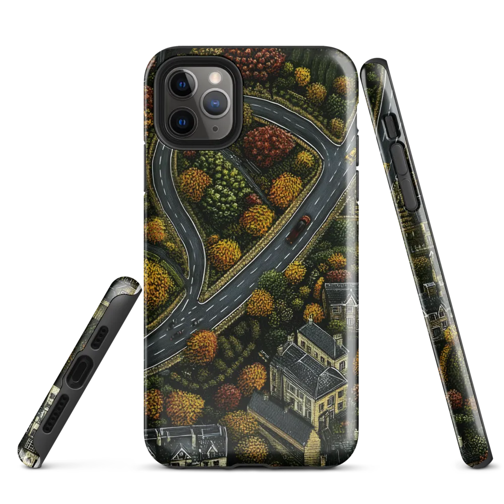 Heartfelt Journey Through Autumn | Phone Case |  11 Pro Max | Tough Case | Glossy