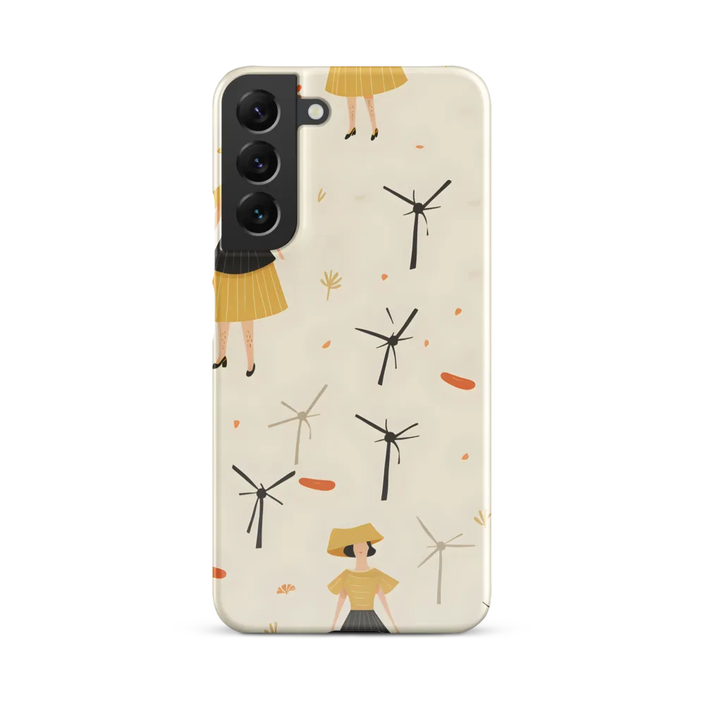 Whimsical Patterns of Nature and Femininity | Phone Case |  S22 Plus | Snap Case | Glossy