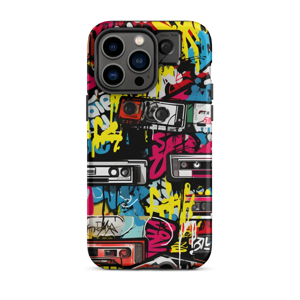 Urban Nostalgia: A Retro Cassette Explosion