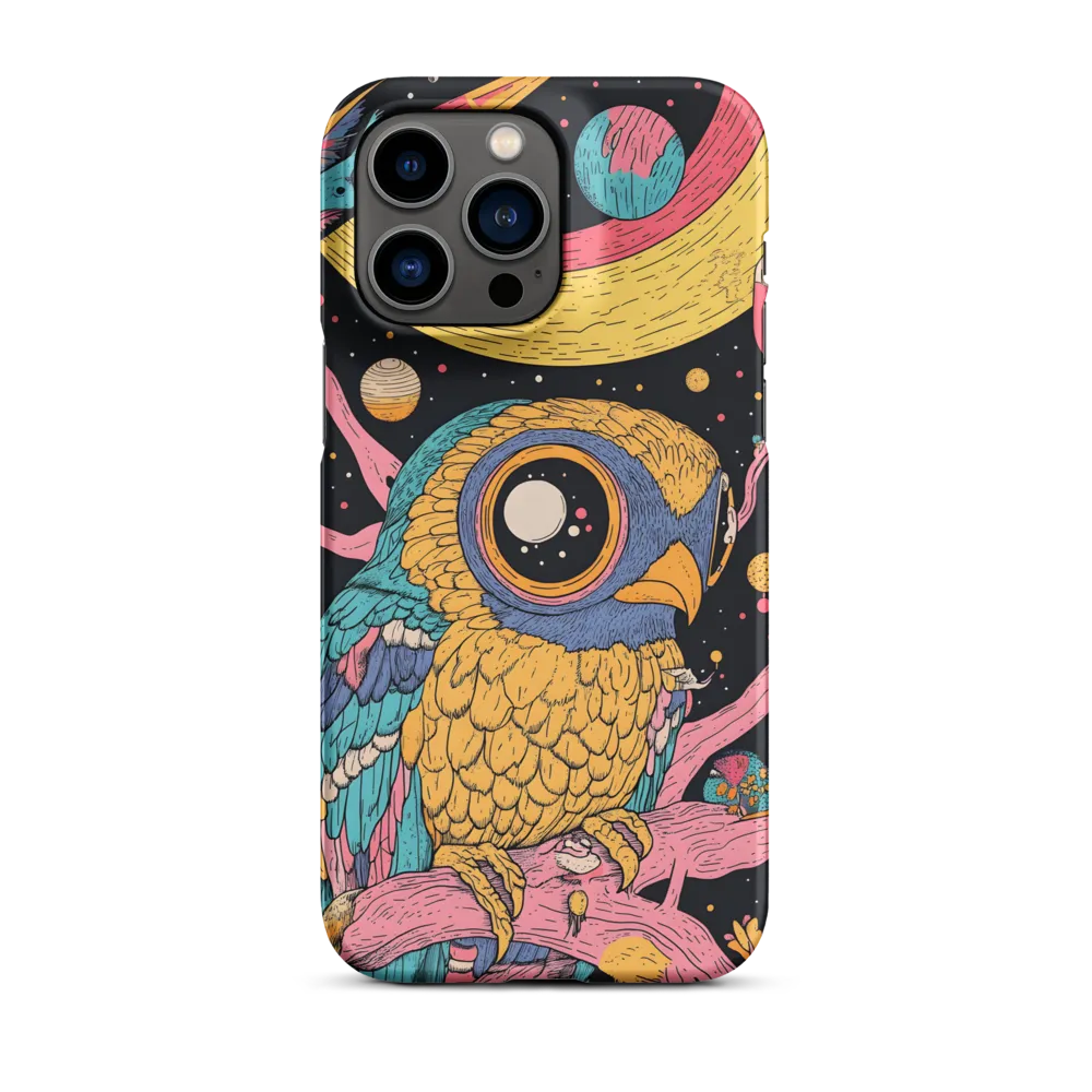 Whimsical Cosmic Owl