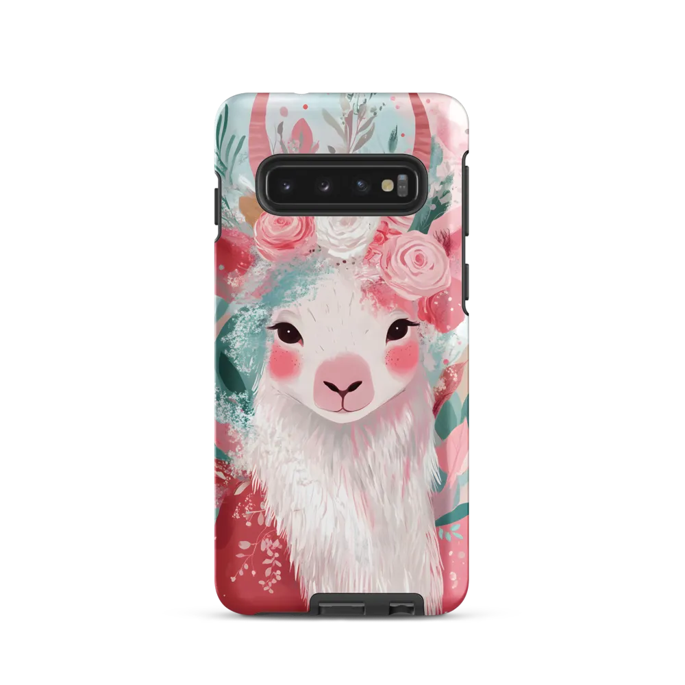 Spring Whimsy: The Floral Goat