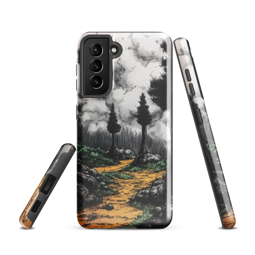 Path Through the Shadows | Phone Case |  S21 | Tough Case | Glossy
