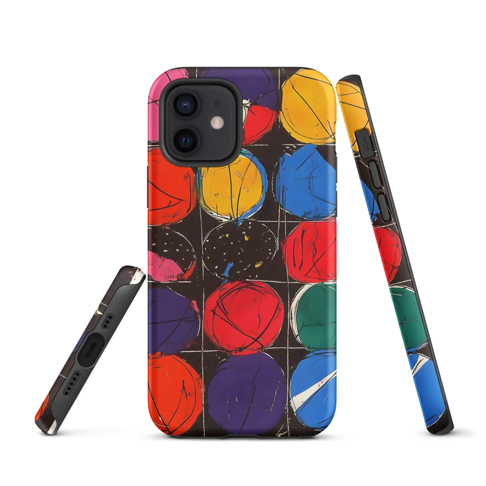 Colorful Circles in Abstract Harmony