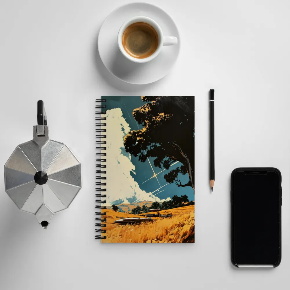 Celestial Horizons | Spiral Notebook