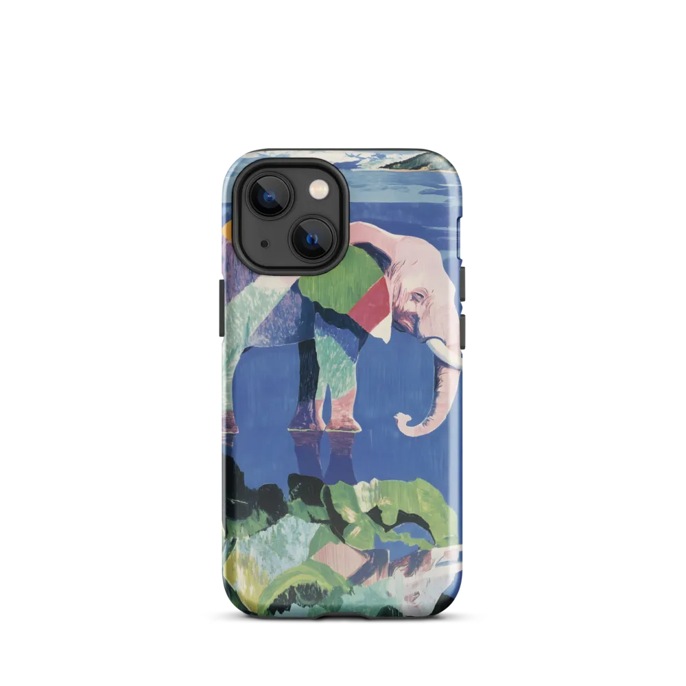 Serenity in Color: The Elephants of Reflection