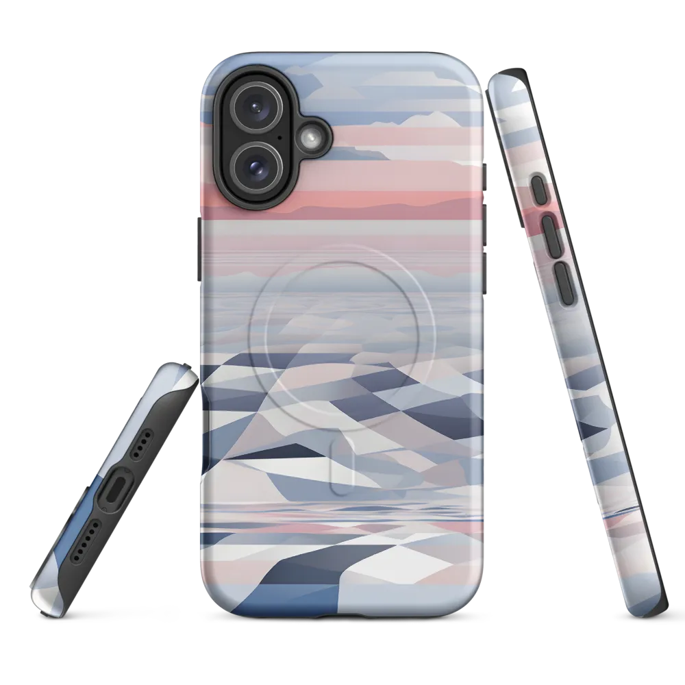Serenity in Abstraction | Phone Case |  16 Plus | MagSafe® Tough Case | Matte