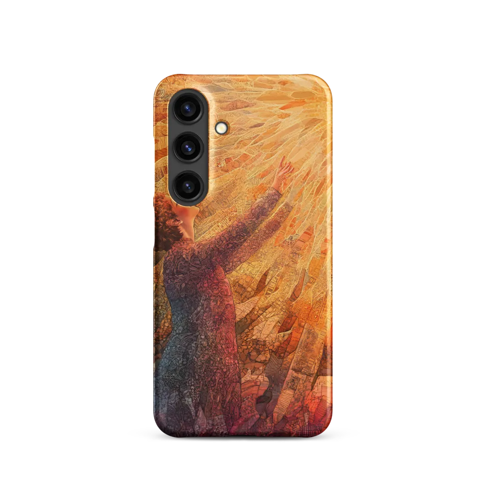 Reaching for the Light | Phone Case |  S24 | Snap Case | Matte