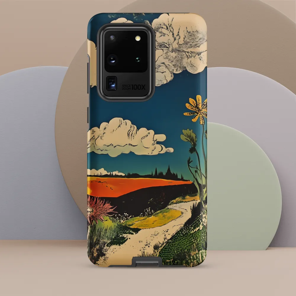 Surreal Blooming Landscape