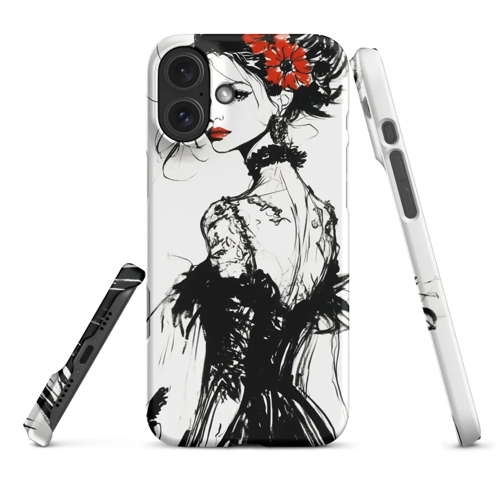 Elegance in Black and Red