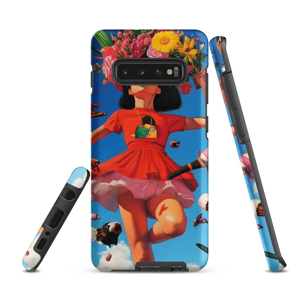 Joyful Whimsy | Phone Case |  S10 Plus | Tough Case | Matte