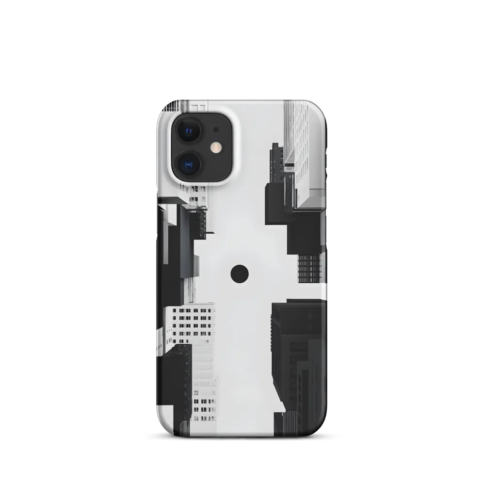 Urban Void: A Minimalist Exploration | Phone Case |  12 Mini | Snap Case | Matte