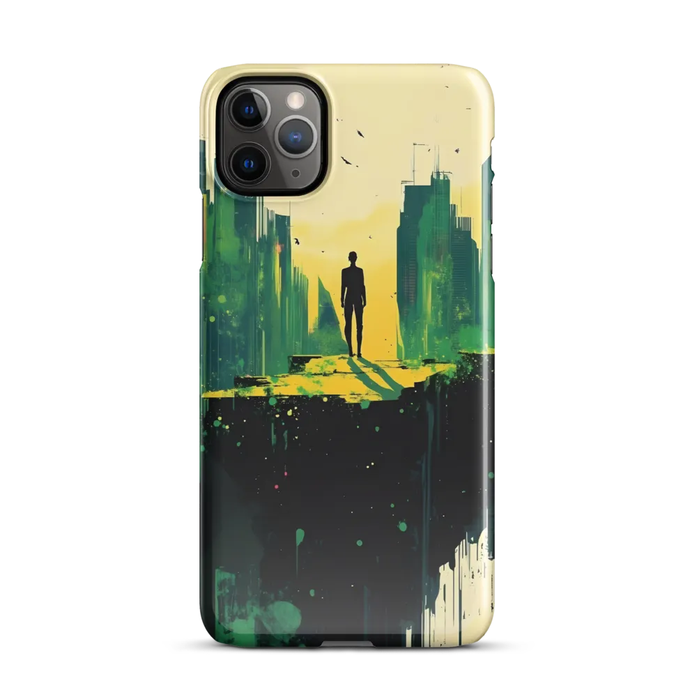 Ethereal Solitude in an Urban Landscape | Phone Case |  11 Pro Max | Snap Case | Glossy