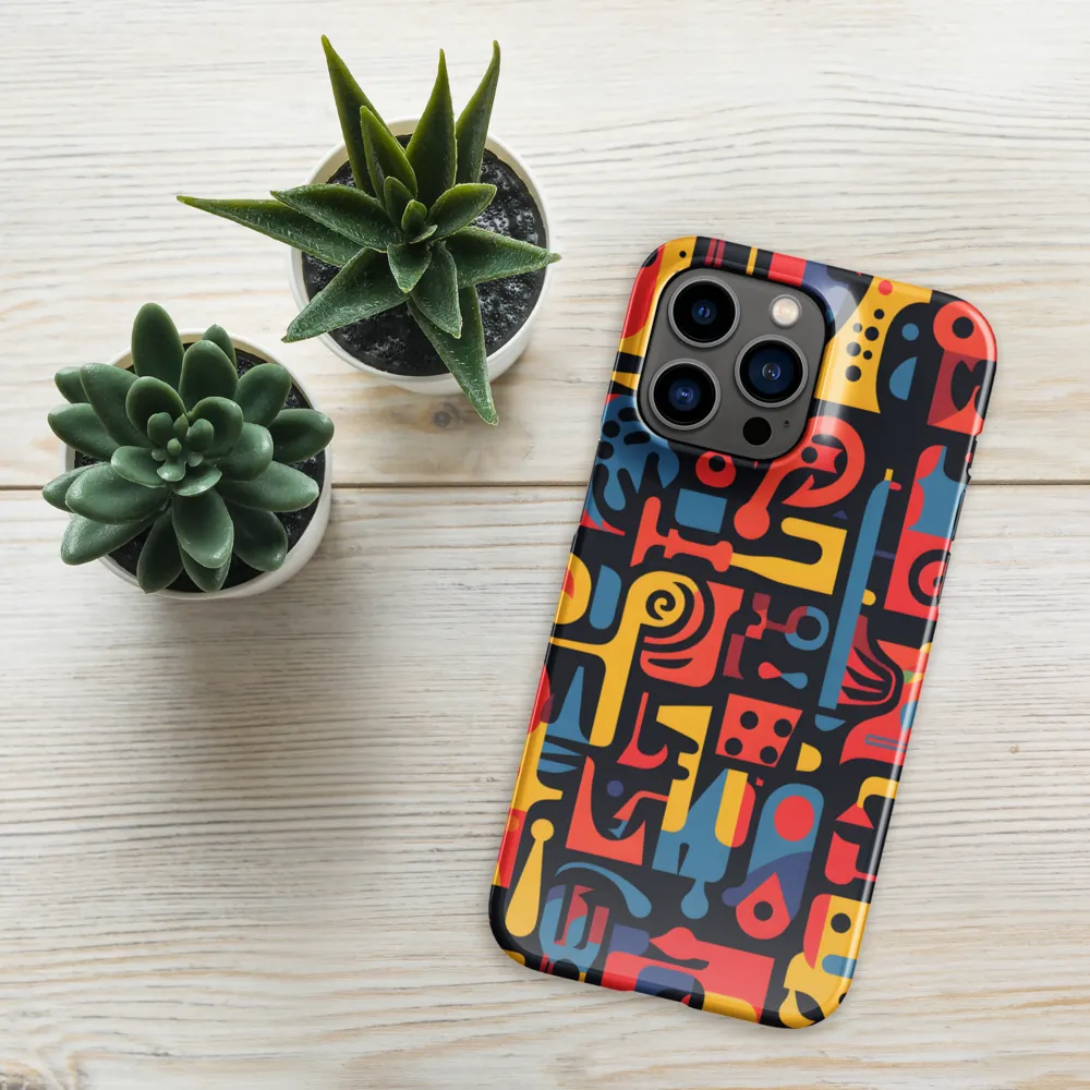 Mosaic of Playful Patterns | Phone Case