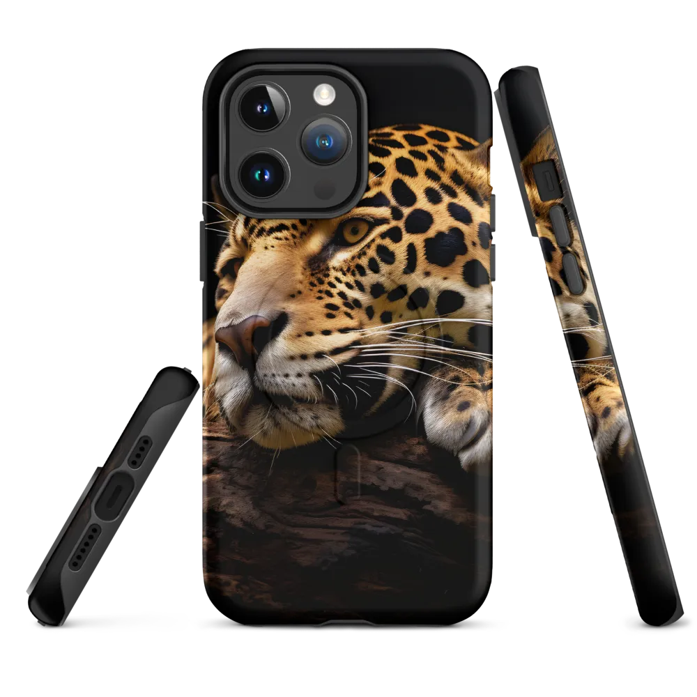 Tranquil Majesty: The Resting Leopard