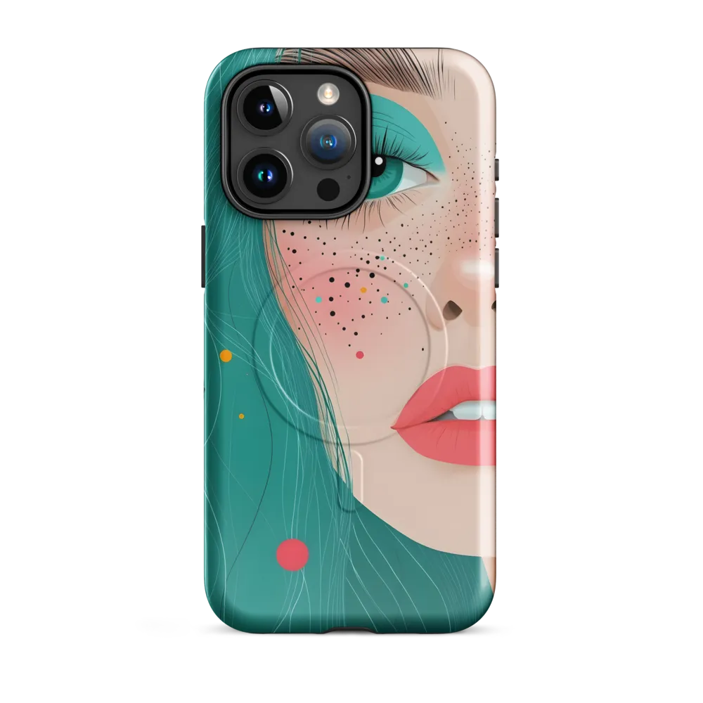 A Playful Portrait: Turquoise Temptation