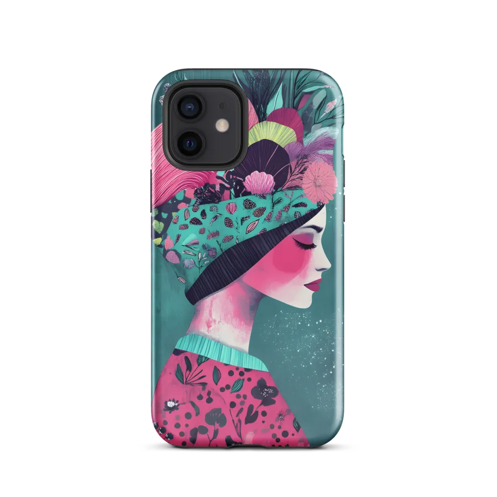 Whimsical Floral Portrait