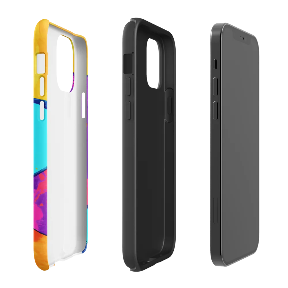 Playful Cubes in Vibrant Harmony | Phone Case |  12 | Tough Case | Matte