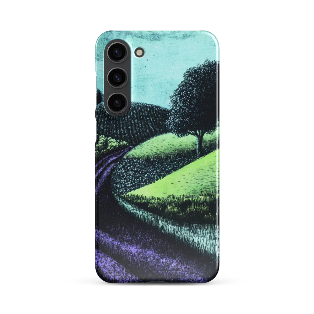 Winding Serenity: A Modern Landscape