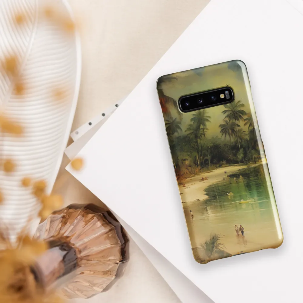 Elysian Shores at Dusk | Phone Case |  S10 Plus | Snap Case | Glossy