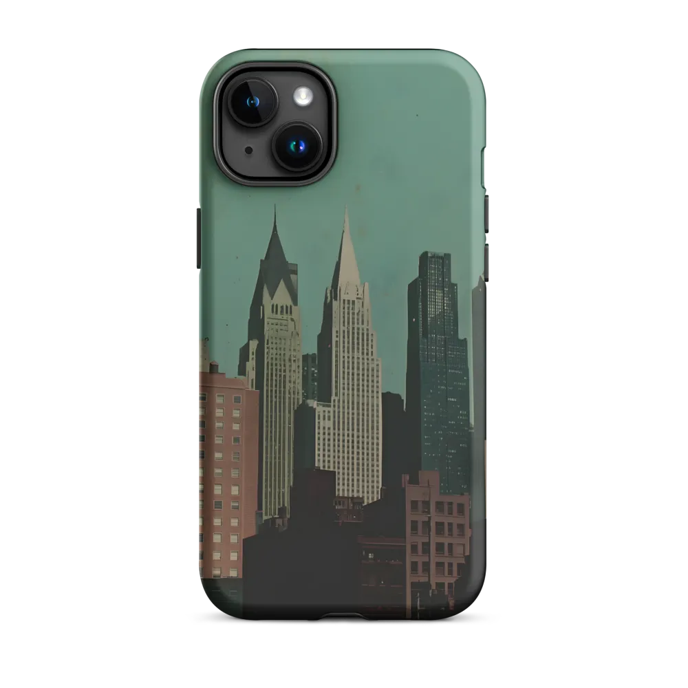 Urban Nostalgia: A Retro Cityscape